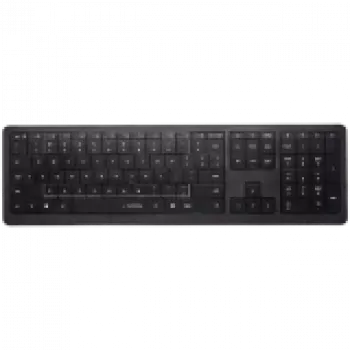 Bezvadu tastatūra CLEVETURA CLVX 1 Touch-On-Keys AI, ANSI US Windows izkārtojums, šķērsslēdži, alumīnija korpuss, interaktīvs RGB