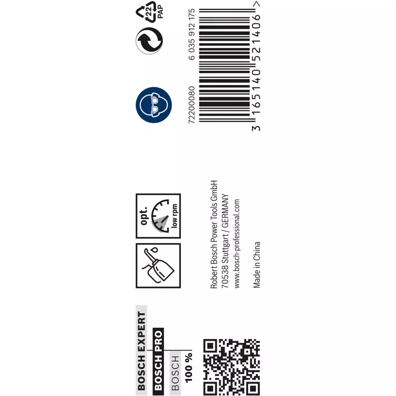 Urbju komplekts Bosch HSS Cobalt 2608585905 5 gab.