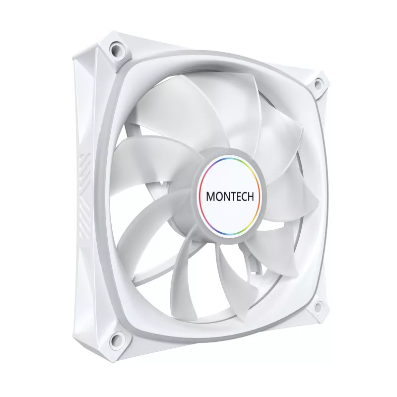 MONTECH RX120 PRO White 120mm ARGB korpusa ventilators