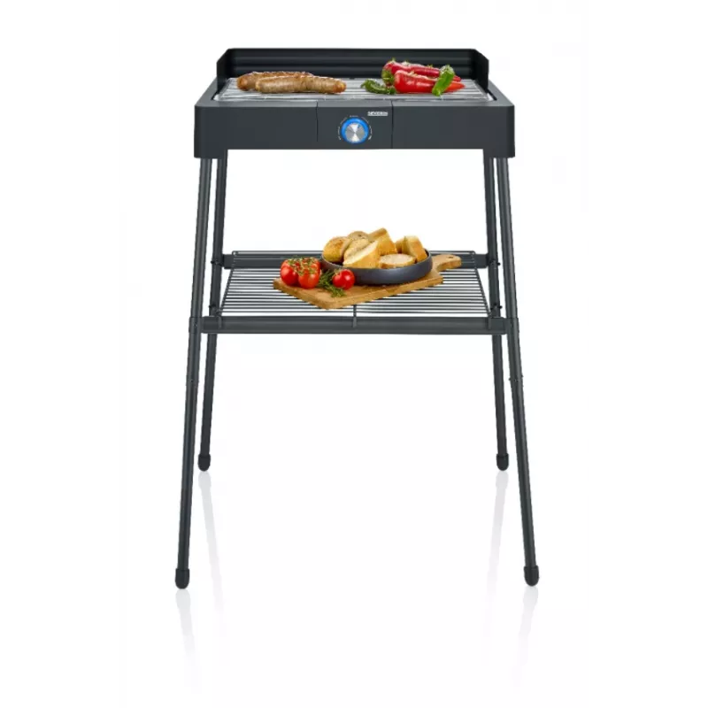 Severin PG8566 Elektriskais Bārbekjū un Grils Melns 2200 W