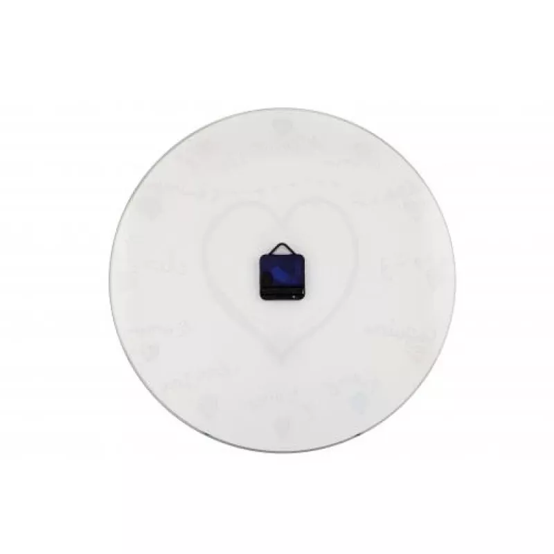 NeXtime klok 8030 Loving You, Ø43 cm, sienas, Balts/Daudzkrāsains