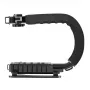 Rokas stabilizators kamerai PULUZ PU3003 C-veida rokturis DSLR un video kamerām