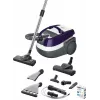 Slapjās un sausās tīrīšanas putekļsūcējs Bosch BWD 41740 AquaWash&Clean — 1700 W, 5 L tvertne, EPA filtrs, teleskopiskā caurule, 9 m rādiuss, violets