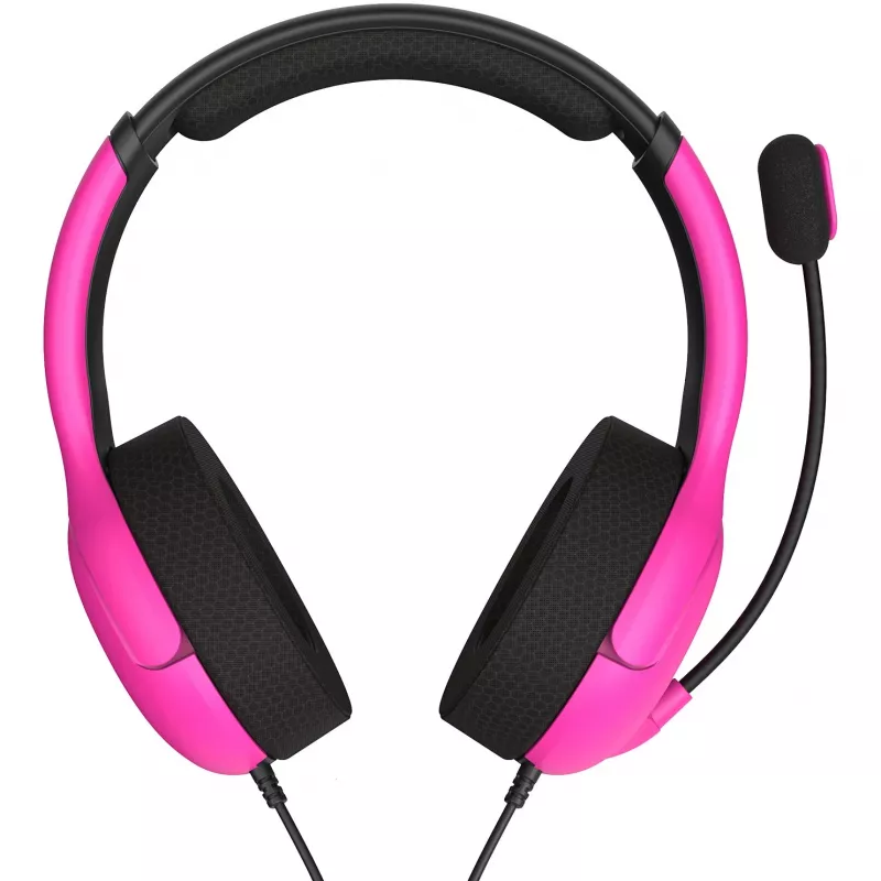 PDP PS5 & PC NEBULA ULTRA VIOLET AIRLITE VADĪTAS AUSIS, Vadu, Spēlēm, Melns, Rozā
