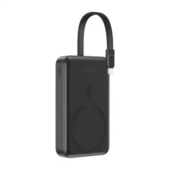 Baseus Mini 10000mAh 30W Magnētiskais Powerbank (melns) Bayern Edition