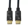 DisplayPort kabelis LogiLink CV0121 3 m Melns