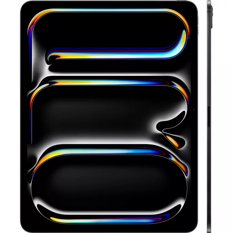Apple 33 cm (13 collu) iPad Pro Wi-Fi 1TB ar standarta stiklu Space Black [Enerģijas klase G] (MDYN4TY/A)