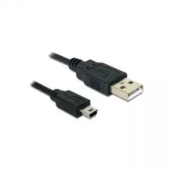 USB kabelis DeLOCK 82311 USB 2.0 3m USB A - Mini-USB B Melns