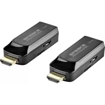 SpeaKa Professional SP-6773280 Audio/Video pastiprinātājs AV raidītājs un uztvērējs melns