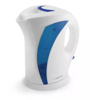 Esperanza EKK018B Elektriskā tējkanna 1,7 L, Balta / Zila