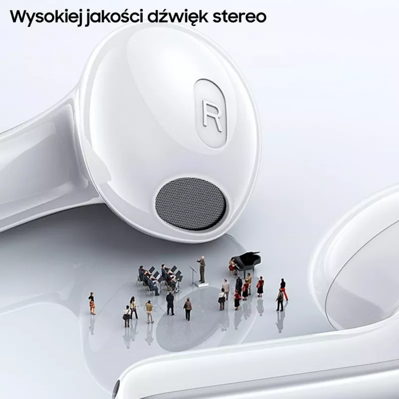 USAMS TWSXH Series Dual Mic Bezvadu Austiņas Zilā Krāsā BHUXH03