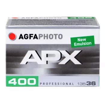 AgfaPhoto APX 400 Professional - Melnbaltā negatīvā filma - 135 (35 mm) - ISO 400 - 36 kadri (6A4360)