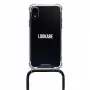 Coros LOO004 vāciņš iPhone XR 15,5 cm (6,1 collu) Melns Caurspīdīgs