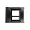 Extralink sienas skapis 6U 600x600 AZH melns, veramais tips