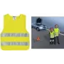 Bērnu drošības veste IWH Kinder-Pannenweste 540303, fluorescējoši dzeltena, 100% poliesters
