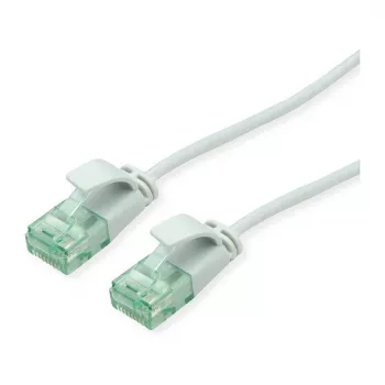 ROLINE RM UTP DataCenter Patch Cable Cat.6A (Class EA), plāns, Pelēks, 0,5 m