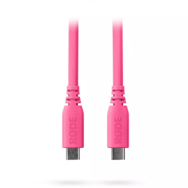 Rode SC27-P USB-C uz USB-C kabelis USB 3.2 Gen1, Rozā