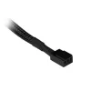 Alphacool 18686 3-pin ventilatora pagarinātājkabelis 30 cm, sievišķais–vīrišķais