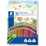 Krāsainie zīmuļi Staedtler Noris colour 187, 36 krāsas