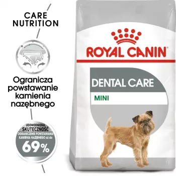 Sausā suņu barība Royal Canin Mini Dental Care 3 kg — pieaugušām mazām šķirnēm, mājputnu gaļa, zobu kopšana