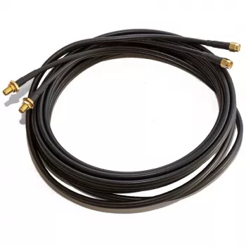 Poynting - Antenas piederums - Kabelis - A-CAB-92 - 5m dubults HDF-195 zemas zudumu kabelis SMA-vīrietis uz SMA-sieviete (A-CAB-092)