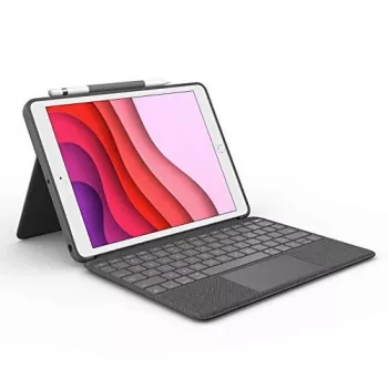 Klaviatūras maciņš Logitech Combo Touch iPad 7., 8., 9. paaudzei