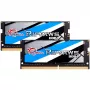 SO-DIMM 32 GB DDR4-2666 (2x 16 GB) Dual-Kit, Arbeitsspeicher F4-2666C19D-32GRS, Ripjaws