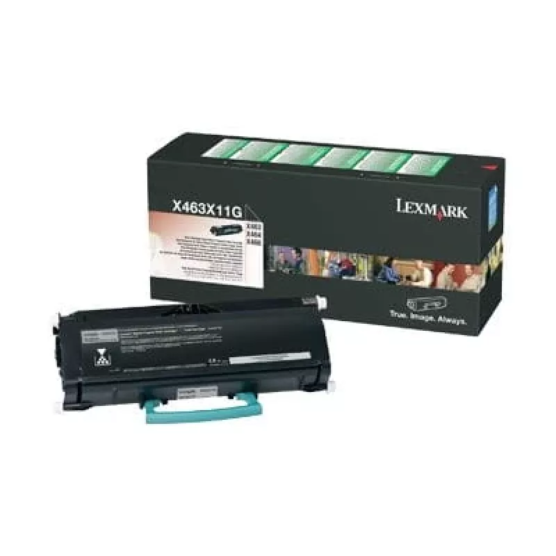 Lexmark X463X11G - Toner melns - X463de, X464de, X466de, X466dte, X466dwe
