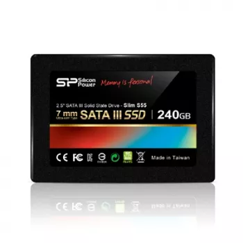 Silicon Power SP120GBSS3S55S25 - Serial ATA III - 120 GB - 6,35 cm (2.5) - 10 cm - 7 mm - 6,985 cm (SP120GBSS3S55S25)