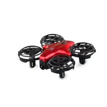 Kameras dronis Amewi 25324 Mini-drone 300 mAh Melns Sarkans