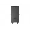 Rack skapis LANBERG FF01-6624-23BL 24U brīvi stāvošs 19 collu 600×600 mm IP20 melns