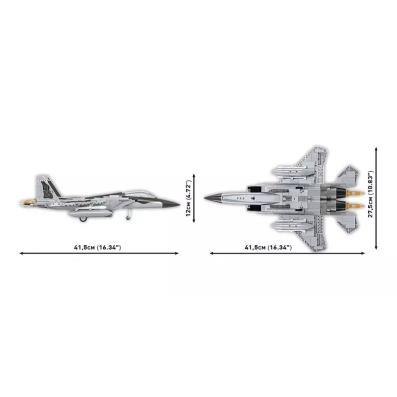 Cobi Būvbloķēšanas komplekts Boeing F-15EX Eagle II modelis COIB-5900, kolekcionējams mēroga konstruktors
