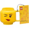Keramikas krūze room copenhagen Winking Girl maza dzeltena 40460803, 250–350 ml
