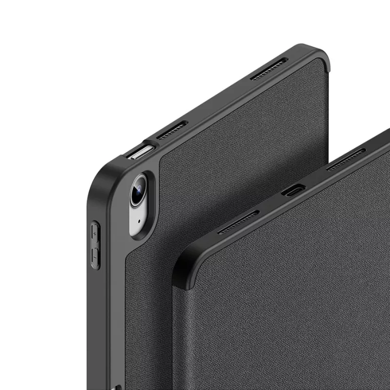 Dux Ducis DUX DUCIS DOMO salokāms vāciņš ar irbuļa glabāšanu iPad 10 (2022) melns