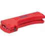 Knipex 16 90 130 SB kabeļa noņēmējs apaļiem kabeļiem un mitrumizturīgiem kabeļiem 8–13 mm, 1,5–2,5 mm²