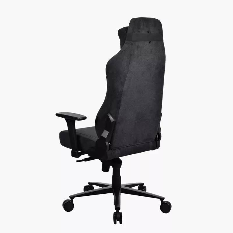 Arozzi Vernazza Soft Fabric spēļu krēsls, Pure Black