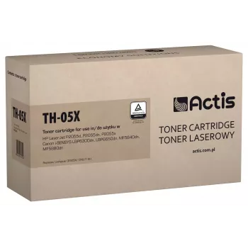 Actis TH-05X Tonera kārtridžs (HP 05X CE505X, Canon CRG-719H; Standarta; 6500 lapas; melns)