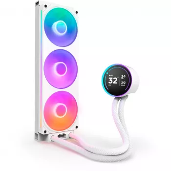 Šķidruma dzesēšanas sistēma NZXT Kraken Elite 360 RGB 12 cm Balta