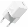 Baseus Gan5 ātrais lādētājs Mini 1C 20V viedtālruņiem universāls balts