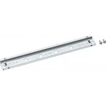 Hager U842B - montāžas sliede sadales skapim - Skrūvējama - Sudraba - Tērauds - 248 mm - 7,5 mm