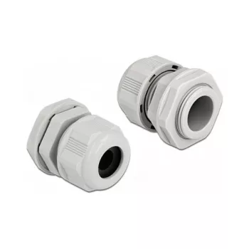 Kabeļa blīvslēgs DeLOCK 60366 Pelēks Plastmasa 2 gab.