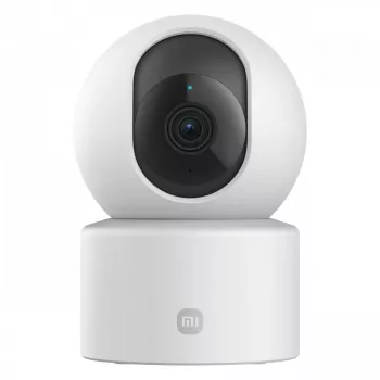 IP drošības kamera Xiaomi Smart Camera C201 — Iekštelpu sfēriska 2MP 1920x1080, 110° redzes lauks, panoramēšana 360°, slīpums 0–108°, Wi‑Fi, IR 940 nm