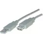 USB kabelis ShiverPeaks BS77122 1.8m USB 2.0 Pelēks