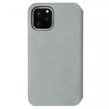 Krusell Sunne telefona maciņš Apple iPhone 11 Pro — vintage pelēka, grāmatveida korpuss ar karšu kabatiņu