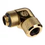 Bitspower Advanced Multi-Link Adapter Connector 90° G1/4 collīts AG līdz 12mm AD cietajai caurulei - grozāms, misiņš
