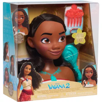 Disney Princess - Vaiana Stilēšanas galva, grimēšanas un frizēšanas galva