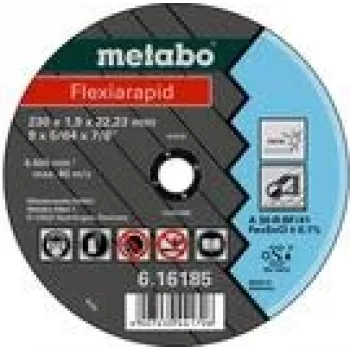 Griešanas disks Metabo 616183000 nerūsējošā tērauda caurulēm un profiliem