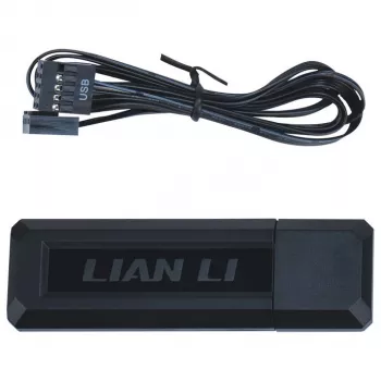 Lian Li UNI FAN SL Wireless LCD 120 Melns 3 gab. komplekts