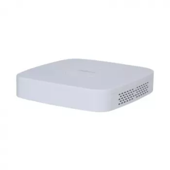 Tīkla video ierakstītājs DAHUA NVR2104-S3 4-kanālu, 1U, SATA HDD līdz 16 TB, 1080p/720p, 12V/1.5A, Balts