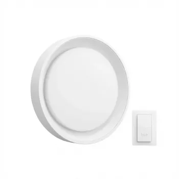 Griestu lampa Philips Hue Infuse 4500 lm ar bezvadu dimmera slēdzi